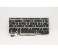 Lenovo THINKPAD L13 2 Tastiera Francese Argento 5N20V43590