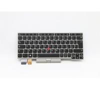 Lenovo THINKPAD L13 2 Tastiera Italiano Argento Retroilluminato 5N20V43632