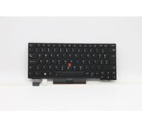 Lenovo THINKPAD L13 2 X13 Tastiera Serbian Nero Retroilluminato 5N20V43348