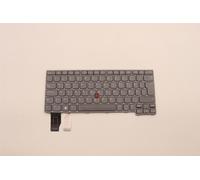 Lenovo THINKPAD L13 4 Tastiera Svedese Finnish Grigio Retroilluminato 5N21H76910