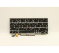 Lenovo THINKPAD L13 Gen 2 s Tastiera Arabo Argento Retroilluminato 5N20V43477