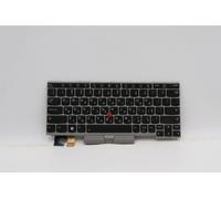 Lenovo THINKPAD L13 Gen 2 s Tastiera Ebraica Argento Retroilluminato 5N20V43629