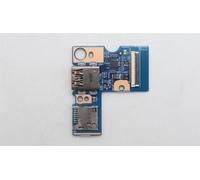 Lenovo ThinkPad L14 Gen 4 L15 Gen 4 Scheda Lettore Schede SD USB-A 5C51J62745
