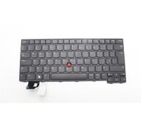 Lenovo ThinkPad P14s 4 L14 4 T14 4 Tastiera Francese Nera 5N21D68273