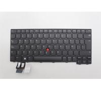 Lenovo THINKPAD P14s Gen 4 3 T14 Gen 3 Tastiera Nero 5N21D68011