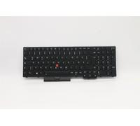 Lenovo THINKPAD P15s 1 P15s 2 T15 Tastiera Tedesco Nero Backlit 5N20V78010
