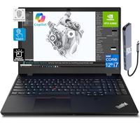 Lenovo ThinkPad P15v Gen 3 15,6" FHD Touchscreen Mobile Workstation (NVIDIA RTX A2000, Intel 14-Core i7-12800H, 64GB DDR5 RAM, 2TB SSD) Laptop per ingegneri, designer, IST Hub, Win 11 Pro, AI Copilot