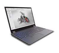 Lenovo ThinkPad P16 Gen 2 Intel? Core? i7 i7-1255U Workstation mobile 40,6 cm [16] WQXGA 64 GB DDR5-SDRAM 1 TB SSD NVIDIA RTX 3500 Ada Wi-Fi 6E [802.11ax] Windows 11 Pro Tedesco Grigio, Nero (TP P16