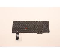 Lenovo THINKPAD P16s 1 L15 3 T16 1 Tastiera Norvegese Nero Backlit 5N21D93794