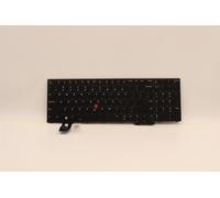 Lenovo THINKPAD P16s 1 L15 3 T16 1 Tastiera US Nero Retroilluminato 5N21D93612