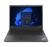 Lenovo ThinkPad P16v Gen 1 AMD Processore AMD Ryzen 7 PRO 7840HS da 3,8 GHz fino a 5,1 GHz, Nessun sistema operativo, 1 TB SSD Performance TLC Opal - 21FE004GIX