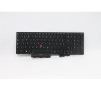 Lenovo THINKPAD P17 1 Tastiera Tedesco Nero Retroilluminato 5M10Z54338