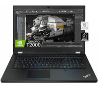Lenovo Thinkpad P17 Mobile Workstation Laptop (17.3" FHD IPS, Intel 6-Core i7-10750H, 64GB RAM, 2TB SSD, Quadro T2000 4GB Graphics), Backlit KB, Fingerprint, Webcam, Thunderbolt 4, Win11 Pro, Nero