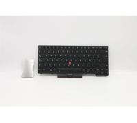 Lenovo THINKPAD P43s Tastiera Spagnolo Nero Retroilluminato 01YP530