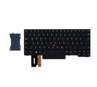 Lenovo THINKPAD P43s Tastiera Tedesco Nero Retroilluminato 01YP532