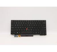 Lenovo THINKPAD T14 1 T14 2 Tastiera US Nero Retroilluminato 5N20X68845