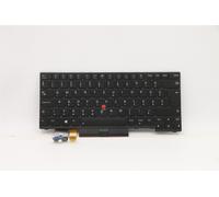 Lenovo THINKPAD T14 Gen 1 2 Tastiera Ungheresi Nero Backlit 5N20X68859