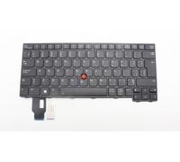 Lenovo THINKPAD T14 Gen 3 L14 Gen 4 T14 Tastiera Francese Nero 5N21D68267