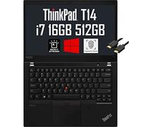 Lenovo ThinkPad T14s 2022 Touch screen da 14 pollici FHD 1080p (AMD 8 core Ryzen 7 Pro 5850U, 32 GB di RAM, 1 TB PCIe SSD), notebook aziendale, retroilluminato, webcam, cavo computer