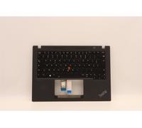Lenovo THINKPAD T14s 3 Tastiera Palmrest Top Cover Francese Nero 5M11G27212