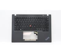 Lenovo THINKPAD T14s 3 Tastiera Palmrest Top Cover Svizzera Nero 5M11G27069