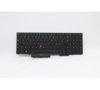 Lenovo THINKPAD T15g 1 P15 1 Tastiera Francese Nero Retroilluminato 5N20Z74795