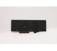 Lenovo THINKPAD T15g 2 P15 2 Tastiera Belgio Nero Retroilluminato 5N21B44334