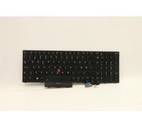 Lenovo THINKPAD T15g 2 P15 2 Tastiera Danese Nero Retroilluminato 5N21B44336