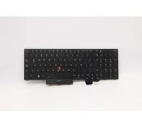Lenovo THINKPAD T15g 2 P15 2 Tastiera Latin Spagnolo Nero Retroilluminato
