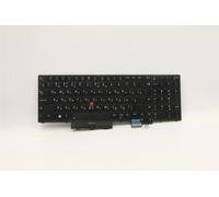 Lenovo THINKPAD T15g 2 P15 2 Tastiera Russain Nero Retroilluminato 5N21B44347