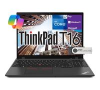 Lenovo ThinkPad T16 Gen 2 Business Laptop 16" FHD+ IPS Display, Intel 10 Core i7-1355U, 32GB DDR5, 1TB NVMe, HD Webcam, WiFi 6, BT, RJ-45, HDMI, Win 11 Pro, AI Copilot, Nero w/USB Drive
