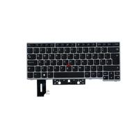 Lenovo THINKPAD T480s L380 L390 E480 E490 Tastiera UK Argento 01YN408