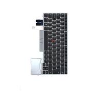 Lenovo THINKPAD T480s L380 L390 E480 E490 Tastiera Ungheresi Argento 01YN395