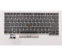 Lenovo THINKPAD T480s L380 L390 E480 E490 Tastiera US Argento 01YN409