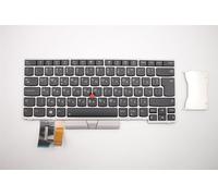 Lenovo THINKPAD T480s L390 s L380 s E490 E480 Tastiera Bulgaro Argento 01YN427