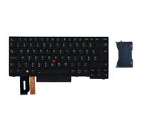 Lenovo THINKPAD P43s Tastiera Ungheresi Nero Retroilluminato 01YP535