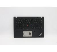 Lenovo THINKPAD T495s Touchpad Palmrest Cover Tastiera Nero 5M11A08523