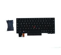 Lenovo ThinkPad Tastiera 01YP132 Retroilluminata Nera Deutsch per X280 X395 A285