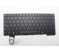 Lenovo ThinkPad Tastiera 5N21M38570 NERA UK Inglese Retroilluminata L14 Gen 5