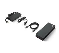 Lenovo ThinkPad Universal Thunderbolt 4 Smart Dock Cablato Nero