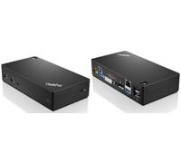 Lenovo ThinkPad USB 3.0 Pro Dock Cablato USB 3.2 Gen 1 [3.1 Gen 1] Type-A Nero (ThinkPad USB 3.0 Pro Dock EU - **New Retail** -