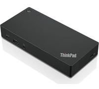 Lenovo ThinkPad USB-C Dock Gen2 03X7609, Cablato, USB 3.2 Gen 2, FRU03X7609, 892022 (03X7609, Cablato, USB 3.2 Gen 2 (3.1 Gen 2) Type-A, 3.5 mm, Nero, 171 mm, 80 mm)