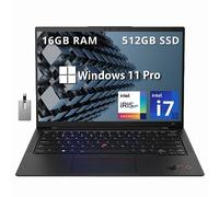 Lenovo Thinkpad X1 Carbon Gen 10 14 pollici WUXGA 60Hz Low Blue Light Business Laptop, Intel Core i7-1260P 16GB RAM, 512GB PCIe SSD, Intel Iris Xe Graphics, Win11 Pro, nero, scheda