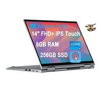 Lenovo ThinkPad X1 Yoga Gen 6 2-in-1 Laptop 14" FHD+ IPS Touchscreen (400 nits) Intel Quad-Core i5-1135G7 di 11a generazione (Beats i7-10510U) 8 GB RAM 256 GB SSD Fingerprint Garaged Pen Win10 Pro +