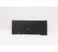 Lenovo THINKPAD X13 2 Tastiera Francese Nero Retroilluminato 5N21A21744