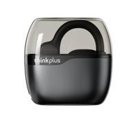 Lenovo Thinkplus LP76 Cuffie - design con gancio auricolare, microfono con cancellazione del rumore, 10 ore di utilizzo, BT5.3, IPX3 - nero
