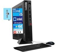 Lenovo ThinkStation P3 Tiny Workstation mini desktop (Intel i5-13500, Intel UHD 770 Shared, 64 GB DDR5, SSD PCIe da 2 TB, WiFi 6E, Bluetooth 5.3, 230 W PSU, RJ-45, Win 11 Pro) con hub Dockztorm