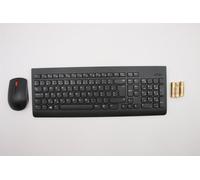 Lenovo Thinkstation P340 Tastiera Wireless Mouse Olandese Nero 01AH834