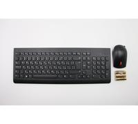 Lenovo Thinkstation P330 2nd Gen P340 Tastiera Wireless Mouse Nero 01AH830