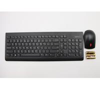 Lenovo Thinkstation P340 Tastiera Wireless Mouse US Europa Nero 01AH863